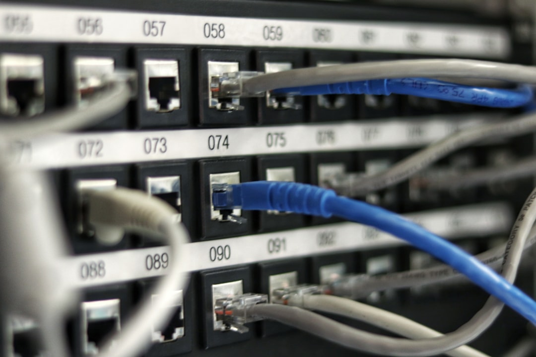 Digital network showing proxy chain routing through multiple servers for browser privacy