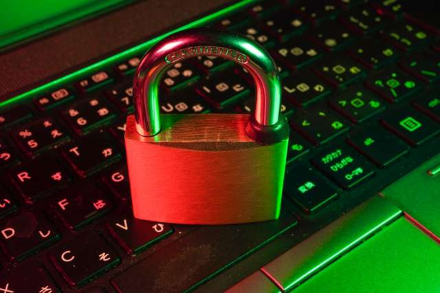 Digital shield protecting encrypted internet connection from ISP tracking and surveillance