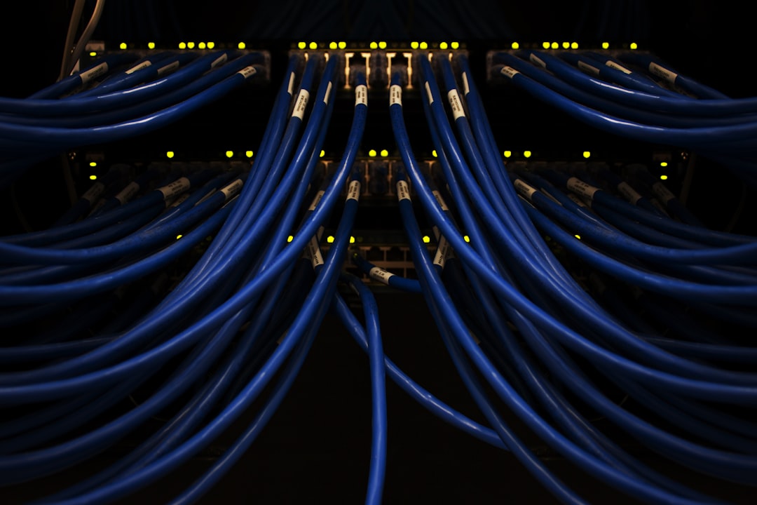 Visual representation of proxy rotation network architecture for online privacy and anonymity